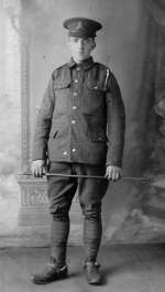 Len in uniform